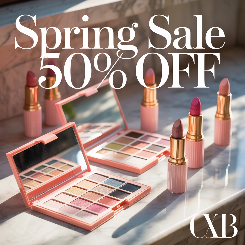 Ideogramで生成：Spring Sale 50% OFFバナー